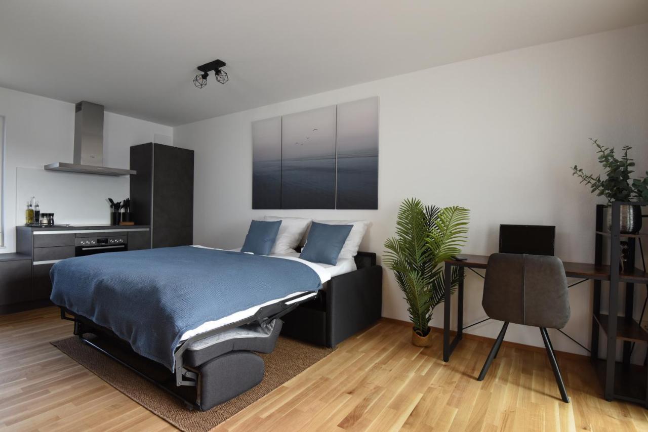 Inhomevision Neubau, Design, Balkon, Barrierefrei, Wlan Markgröningen Esterno foto