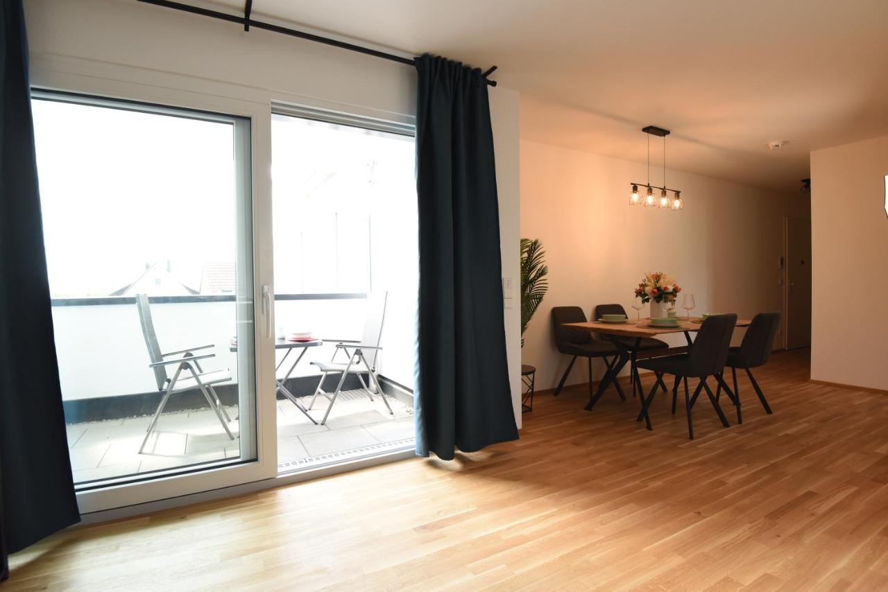 Inhomevision Neubau, Design, Balkon, Barrierefrei, Wlan Markgröningen Esterno foto